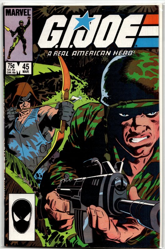 G.I. Joe: A Real American Hero #45 (1986) G.I. Joe