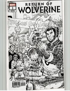 Return of Wolverine #1 Nauck Sketch Cover (2018) Wolverine