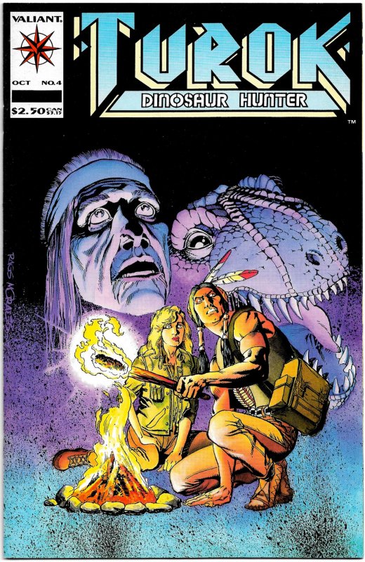 TUROK: DINOSAUR HUNTER #1-4 (Valiant 1993) 9.0 VF/NM  First Four Issues!