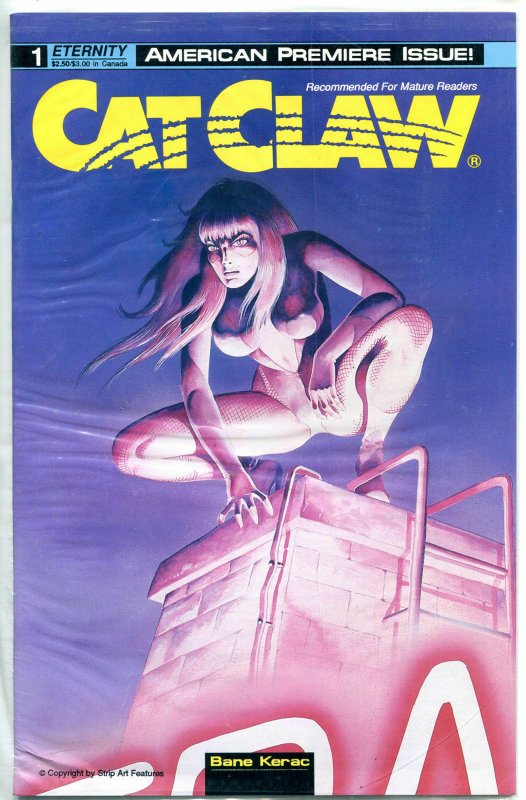 CAT CLAW #1 , NM  Femme Fatale, Cat woman, Good Girl, still factory sealed