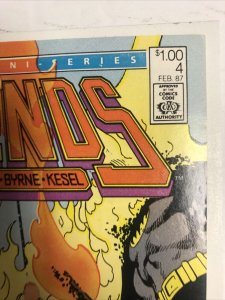 Legends (1987) # 4 (VF/NM) Canadian Price Variant CPV !