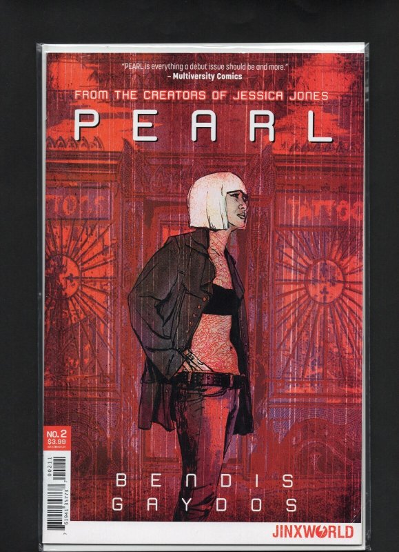 PEARL #1-12 (Jinxworld, 2018) Complete Full Run  Bendis  Gaydos