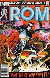 Rom #46 (Newsstand) FN ; Marvel | Spaceknight Sienkiewicz Bill Mantlo
