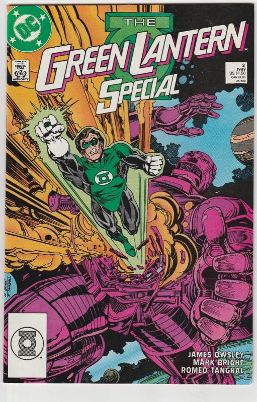 2 The Green Lantern Special DC Comic Books # 1 2 Owsley Smith Rodier Bright LH19