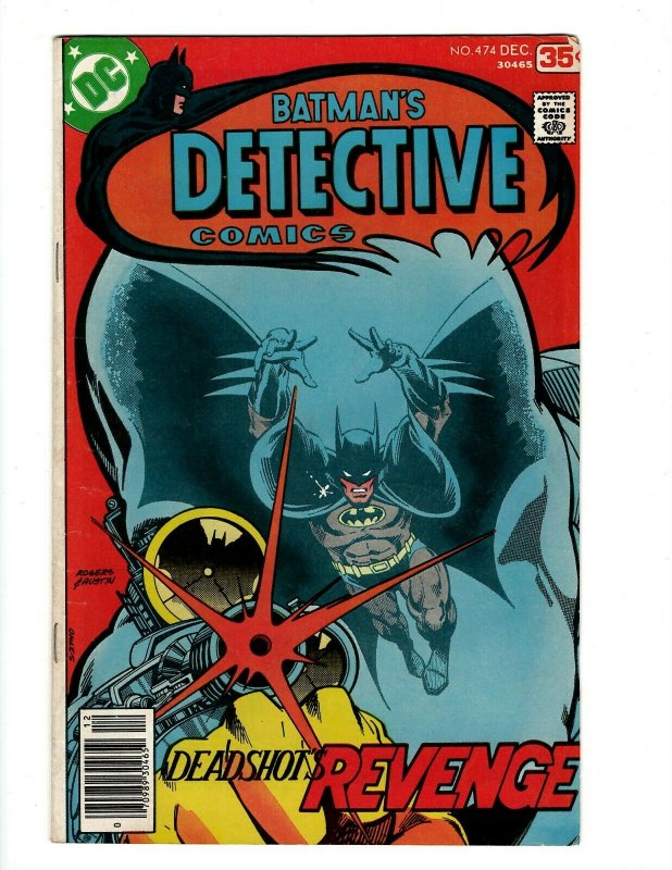 Detective Comics # 474 FN DC Comic Book Batman Robin Joker Catwoman SR1