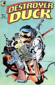 Destroyer Duck #7 (1984) Destroyer Duck by Jack Kirby!