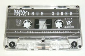 Sam Kieth's The Maxx Maxximum Sound cassette tape + card comic book soundtrack