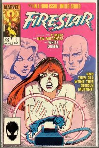 Firestar #1 Direct Edition (1986, Marvel) Emma Frost Appearance. NM+