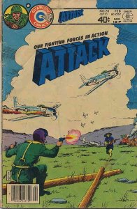 Attack (4th Series) #20 VG ; Charlton | low grade comic February 1980 Willy Schu