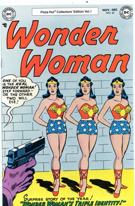 Wonder Woman #62  (1953)Vol 1 Reprint Collectors Edition Comic Book NM 9.4