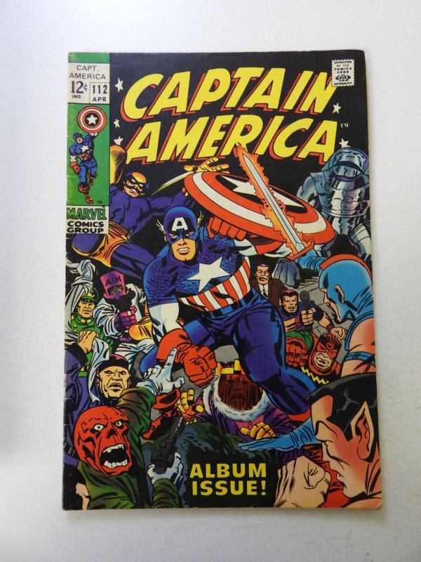 Captain America #112 (1969) FN- condition