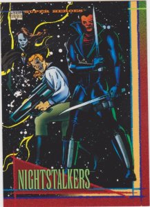 1993 Marvel Universe #108 Nightstalkers