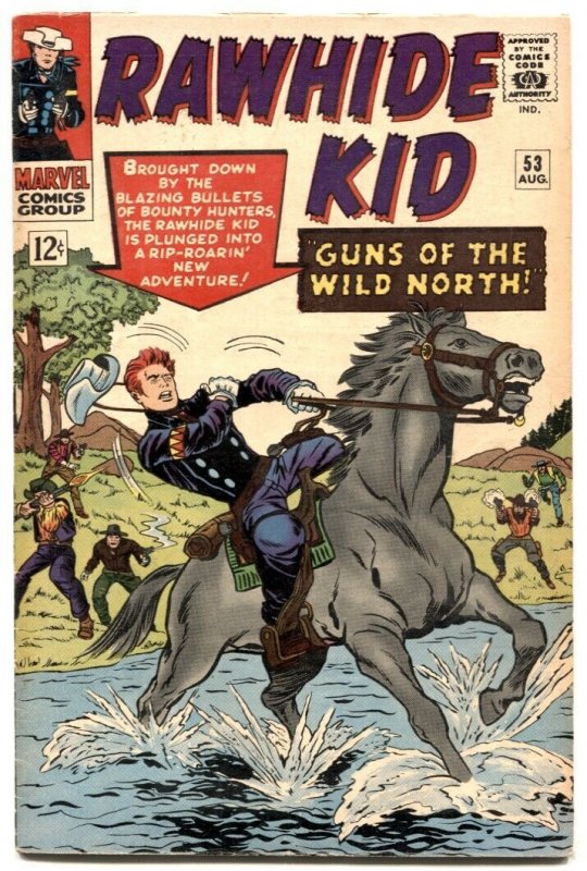 Rawhide Kid #53 1966-Marvel Western FN