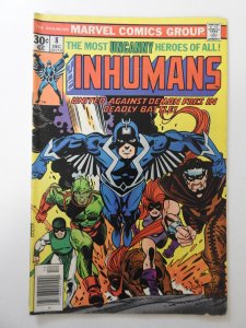 The Inhumans #8 (1976) VG Condition