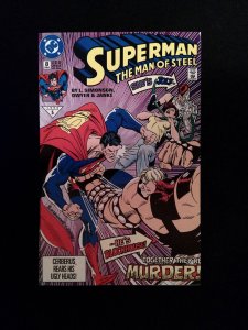 Superman The Man of Steel #8  DC Comics 1992 NM