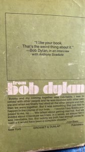 Bob Dylan – an intimate biography, Scaduto, 1971, 280p