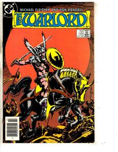 Lot Of 10 Warlord DC Comic Books # 109 110 111 112 113 114 115 116 117 118 CR20