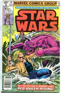 STAR WARS #36, FN, Luke Skywalker, Darth Vader, 1977, more SW in store
