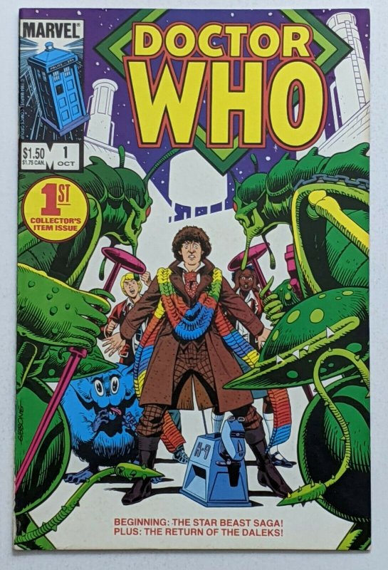 Doctor Who #1 (Oct 1984, Marvel) FN+ 6.5