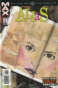 Alias # 13 Cover A NM Marvel 2003 Jessica Jones Series [H1]