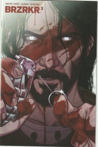 BRZRKR (BERZERKER) # 3 Frison 1:25 Variant NM Boom! Studios