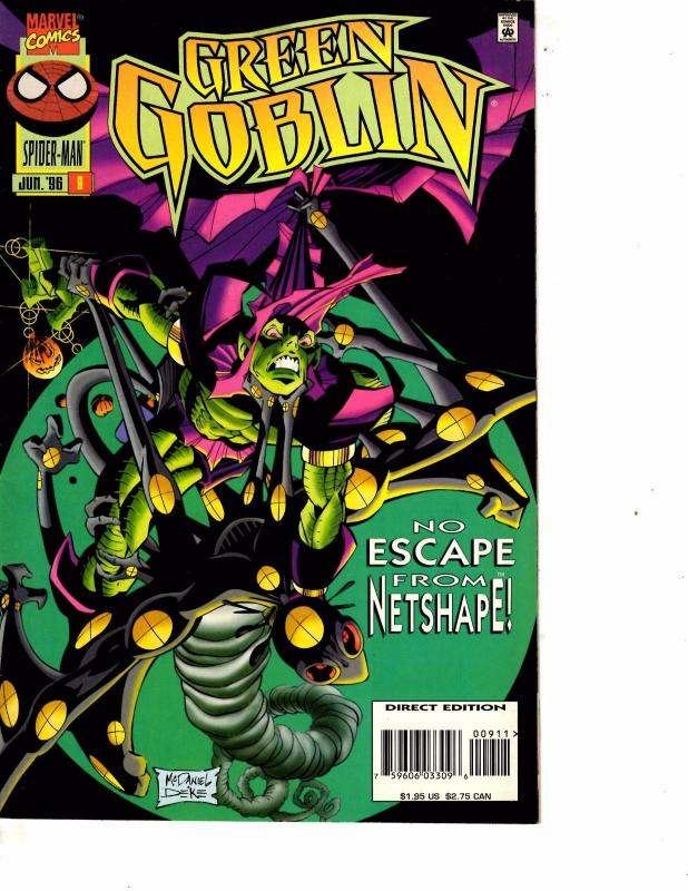 Lot Of 2 Marvel Comic Books Green Goblin # 7 and #9 ON2