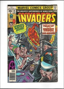 The Invaders #24 (1978) Reprints Golden Age Marvel Mystery