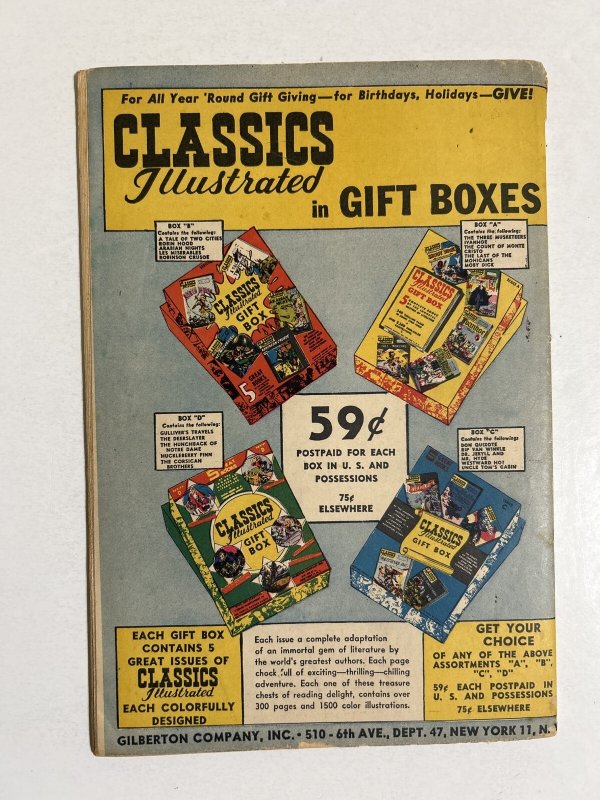 Classics Illustrated #36 Typee HRN 36 G/VG 3.0 First Edition