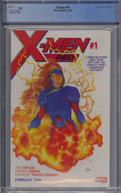 THANOS #15 CGC 9.8 COSMIC GHOST RIDER REVEALED TO BE FRANK CASTLE 