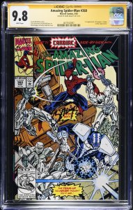Amazing Spider-Man (1992) # 360 (CGC 9.8 SS) Signed Mark Bagley
