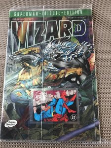 Wizard: Superman Tribute Edition #1 (1993) : NM+ sealed w/ card, Chrome Doomsday