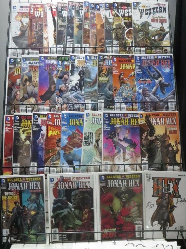 ALL STAR WESTERN (DC, 2011) #0-33 VF-NM!Jonah Hex! plus 63 signed,Palmiotti,Gray