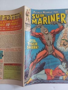 Sub-Mariner #5 - Namor - 1st appearance Tiger Shark - KEY - 1968 - VG