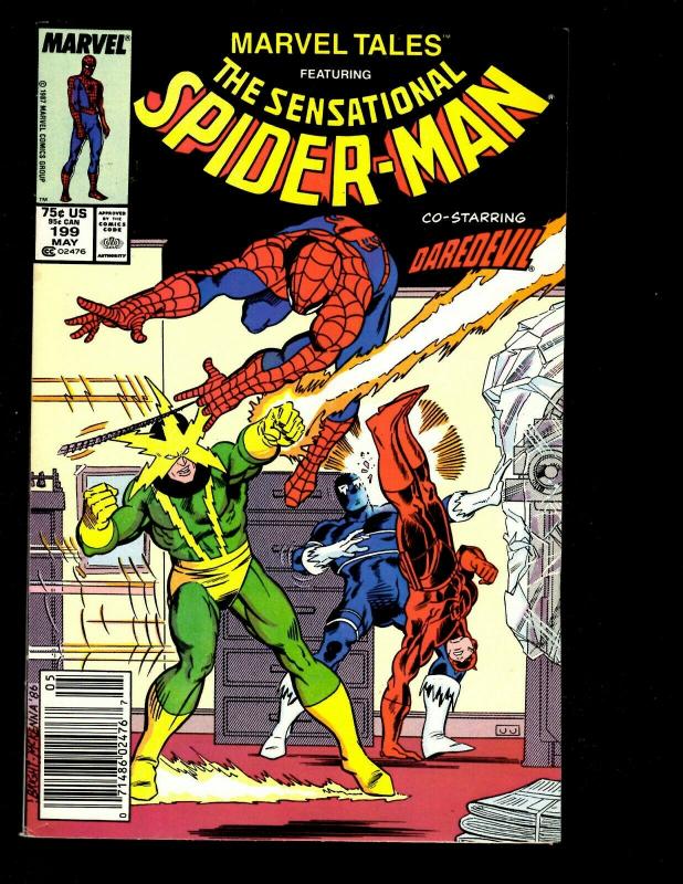 12 Spiderman Tales Comics # 187 189 191 192 193 194 195 197 199 196 200 202 WS6