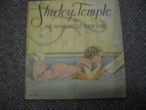 MAG: SHIRLEY TEMPLE IN THE POOR LITTLE RICH GIRL-1936 MOVIE VG