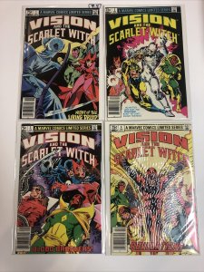 Vision And The Scarlet Witch (1982) # 1-4 1 2 3 4 Canadian Price Variant | CPV