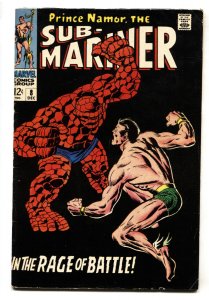 Sub-Mariner #8 - 1968 - Marvel - VG - comic book