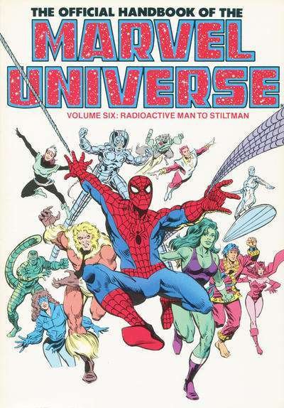 Official Handbook of the Marvel Universe (1985 series) Trade Paperback #6, NM...