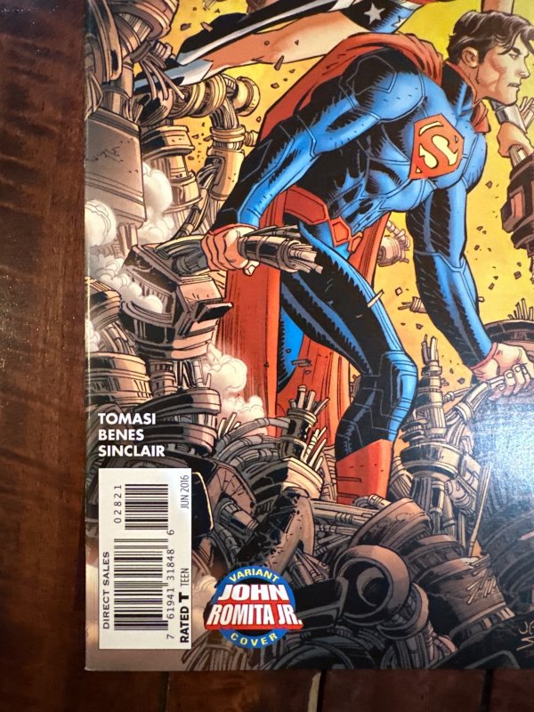 Superman/Wonder Woman #28 Variant Cover (2016)