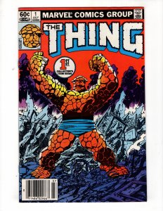 The Thing #1 (1983) Debut Issue John Byrne Bronze Age Classic !!!   / ID#231-B