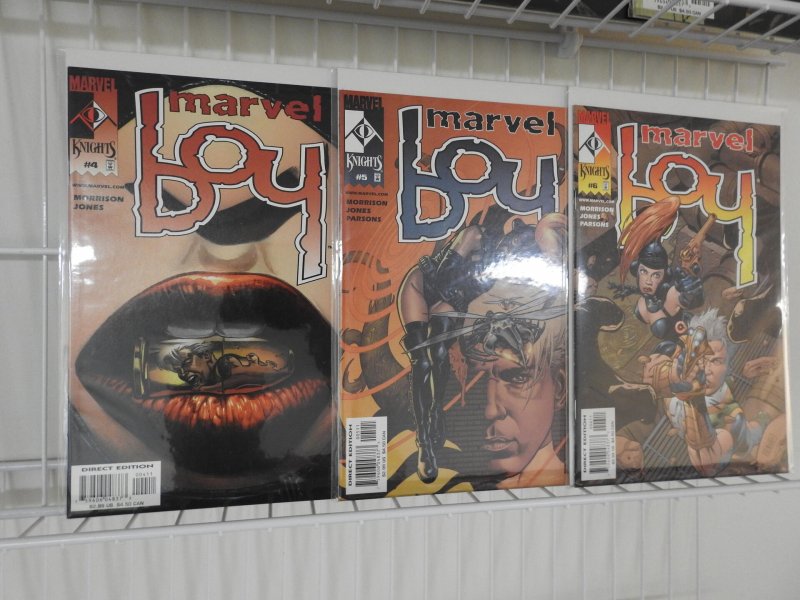 Marvel Boy #1-6 Direct Edition (2000) Complete Set Beautiful NM- Avg Condition!