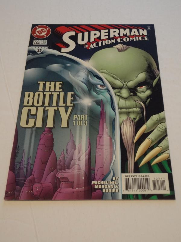 Action Comics #725, NM-; 'The Bottle City', Part 1 of 3!!