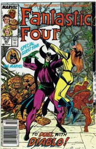 Fantastic Four #307 (1961 v1) Diablo Newsstand FN