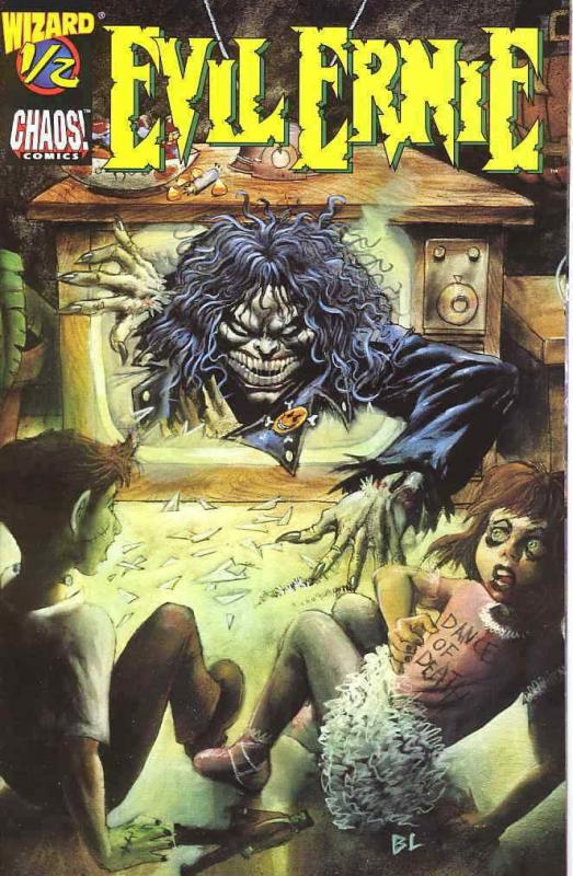 Evil Ernie (Chaos!) #1/2 (½ half) VF/NM; Chaos | save on shipping - details insi