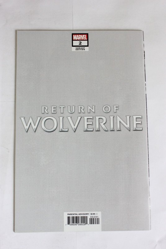 Return of Wolverine #2 New York Comic Con Cover (2018) Wolverine NM