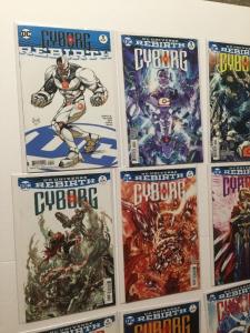 Cyborg Rebirth Variant Set 1 1 2 3 4 5 6 7 8 Nm Near Mint IK