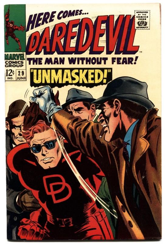 DAREDEVIL #29-MARVEL 12 CENT-SILVER AGE VF/NM