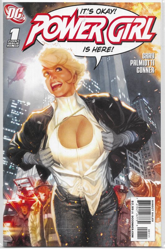 Power Girl   vol. 2   #  1 A FN