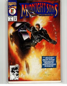 Midnight Sons Unlimited #1 Direct Edition (1993) Ghost Rider