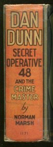 DAN QUINN SECRET OPERATIVE 48-BIG LITTLE BOOK-#1171-1937-NORMAN MARSH ART-vg